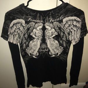 Sinful layered long sleeve